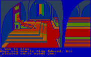 King's Quest for IBM PC/Compatibles - Meeting with the king.