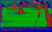 King's Quest for IBM PC/Compatibles - A giant lives here.