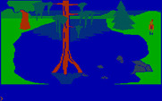 King's Quest for IBM PC/Compatibles - One of a number of lakes in the land...