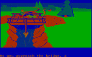 King's Quest for IBM PC/Compatibles - A troll guards this bridge too...
