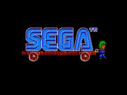 Lemmings for Sega Master System - SEGA logo screen.