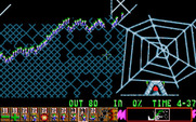 Lemmings for IBM PC/Compatibles - On some levels the lemmings appear rather quickly, so think fast!