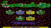 Lemmings for IBM PC/Compatibles - Title screen and main menu.