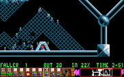 Lemmings for IBM PC/Compatibles - Here's the exit...