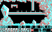 Lemmings for IBM PC/Compatibles - Bashing through walls...