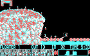 Lemmings for IBM PC/Compatibles - Careful, don't let lemmings fall too far!
