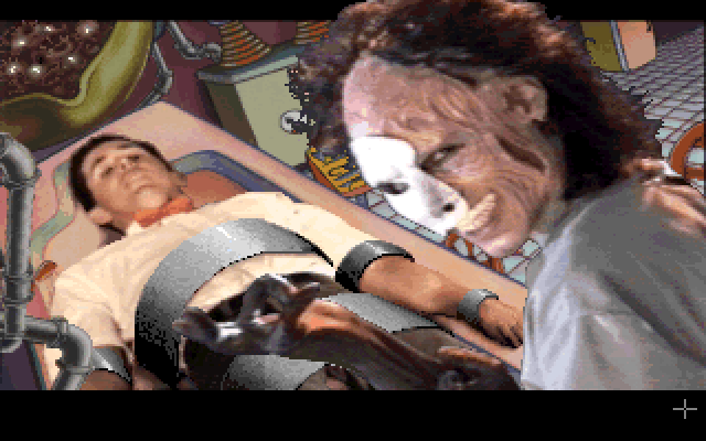 Les Manley in: Lost in L.A. IBM PC/Compatibles Screenshot: Les is really in trouble now!