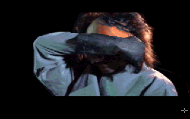 Les Manley in: Lost in L.A. IBM PC/Compatibles Screenshot: Time to reveal the enemy...Scooby Doo style!