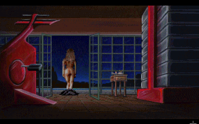 Les Manley in: Lost in L.A. IBM PC/Compatibles Screenshot: Part of the introduction sequence...