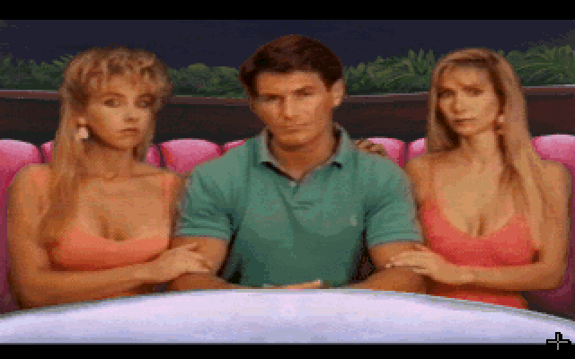 Les Manley in: Lost in L.A. IBM PC/Compatibles Screenshot: Time for a power lunch...