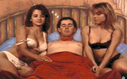 Les Manley in: Lost in L.A. for IBM PC/Compatibles - Les wakes up in an unusual situation...