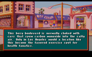 Les Manley in: Lost in L.A. for IBM PC/Compatibles - Game start.