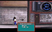 Les Manley in: Lost in L.A. for IBM PC/Compatibles - Talk to an entrepreneur...
