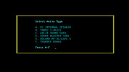 Les Manley in: Lost in L.A. for IBM PC/Compatibles - Select audio type.