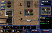 Alien Legacy for IBM PC/Compatibles - Building some habitats and factories.