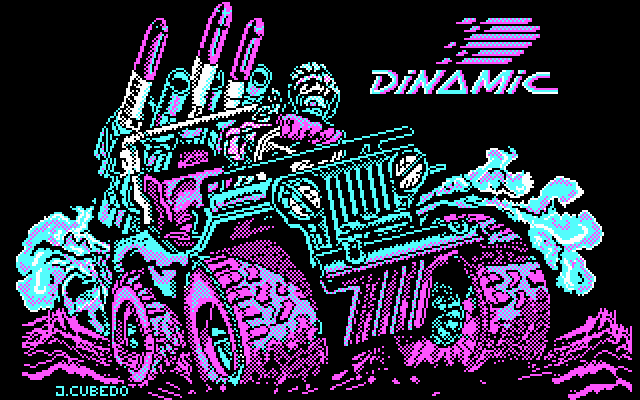 Army Moves IBM PC/Compatibles Screenshot: Loading screen.