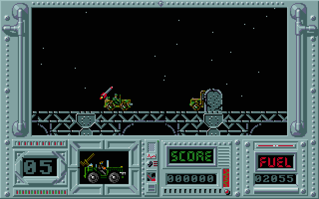 Army Moves Atari ST Screenshot: Game start.