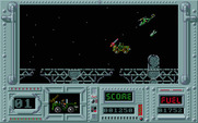 Army Moves for Atari ST - Jumping over a gap...
