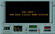 Army Moves for Atari ST - Game over.