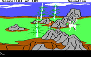 King's Quest II: Romancing the Throne for IBM PC/Compatibles - A flying horse!