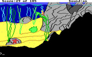 King's Quest II: Romancing the Throne for IBM PC/Compatibles - Riding a seahorse...