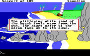 King's Quest II: Romancing the Throne for IBM PC/Compatibles - A description of the area.