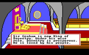 King's Quest II: Romancing the Throne for IBM PC/Compatibles - Story introduction.