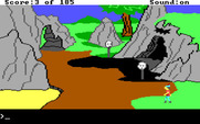 King's Quest II: Romancing the Throne for IBM PC/Compatibles - This area looks dangerous!