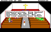 King's Quest II: Romancing the Throne for IBM PC/Compatibles - Congratulation!