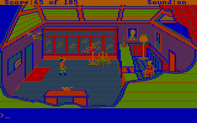 King's Quest II: Romancing the Throne IBM PC/Compatibles Screenshot: Anything useful for sale in this shop?