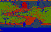 King's Quest II: Romancing the Throne for IBM PC/Compatibles - Be careful in this thorn maze.