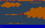 King's Quest II: Romancing the Throne for IBM PC/Compatibles - Riding a magic carpet.