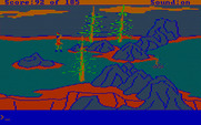 King's Quest II: Romancing the Throne for IBM PC/Compatibles - Watch out for deadly snakes!