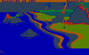 King's Quest II: Romancing the Throne for IBM PC/Compatibles - A mermaid rests on the rocks...