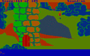 King's Quest II: Romancing the Throne for IBM PC/Compatibles - Entering another castle...