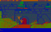 King's Quest II: Romancing the Throne for IBM PC/Compatibles - There are ghosts here...spooky!
