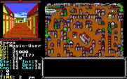 Hillsfar for IBM PC/Compatibles - City view.