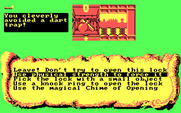 Hillsfar for IBM PC/Compatibles - I cleverly avoided a dart trap when opening a chest!
