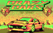 Crazy Cars for IBM PC/Compatibles - Title screen.