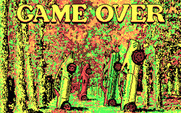 Crazy Cars for IBM PC/Compatibles - The game over screen.