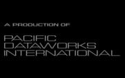Bionic Commando for IBM PC/Compatibles - Pacific Dataworks International logo screen.