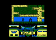 Bionic Commando for Amstrad CPC - Encountering one of my first opponents...