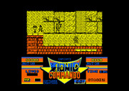 Bionic Commando for Amstrad CPC - This area is difficult to get through...