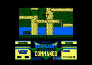 Bionic Commando for Amstrad CPC - The game begins!