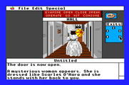 Uninvited for Apple IIgs - A mysterious woman appears...