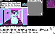 Uninvited for IBM PC/Compatibles - A mysterious woman appears.