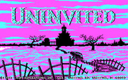 Uninvited for IBM PC/Compatibles - Title screen.