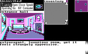 Uninvited for IBM PC/Compatibles - The entrance hall.