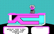 Super Password for IBM PC/Compatibles - Choose to play the computer (Y) or play as multiple players  (N)