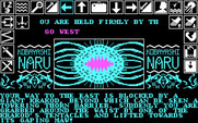 Kobyashi Naru for IBM PC/Compatibles - Encountered a hostile life form.